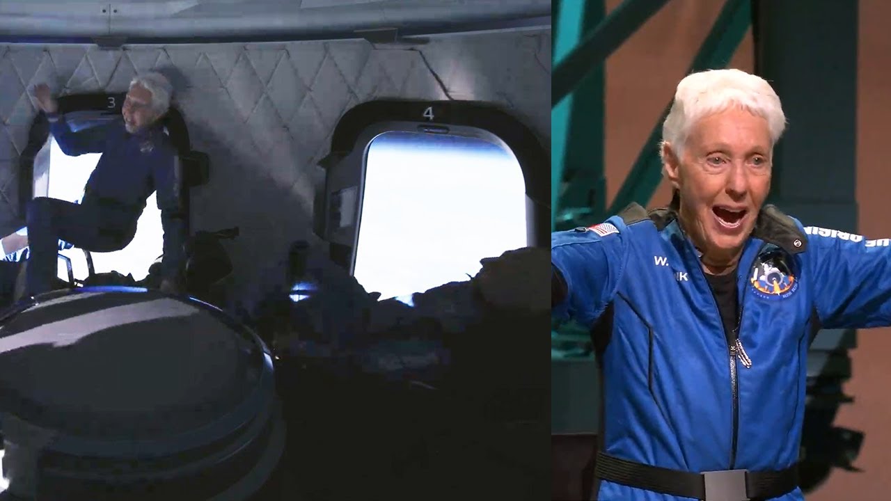 航天新闻速递 wally funk receives astronaut wings