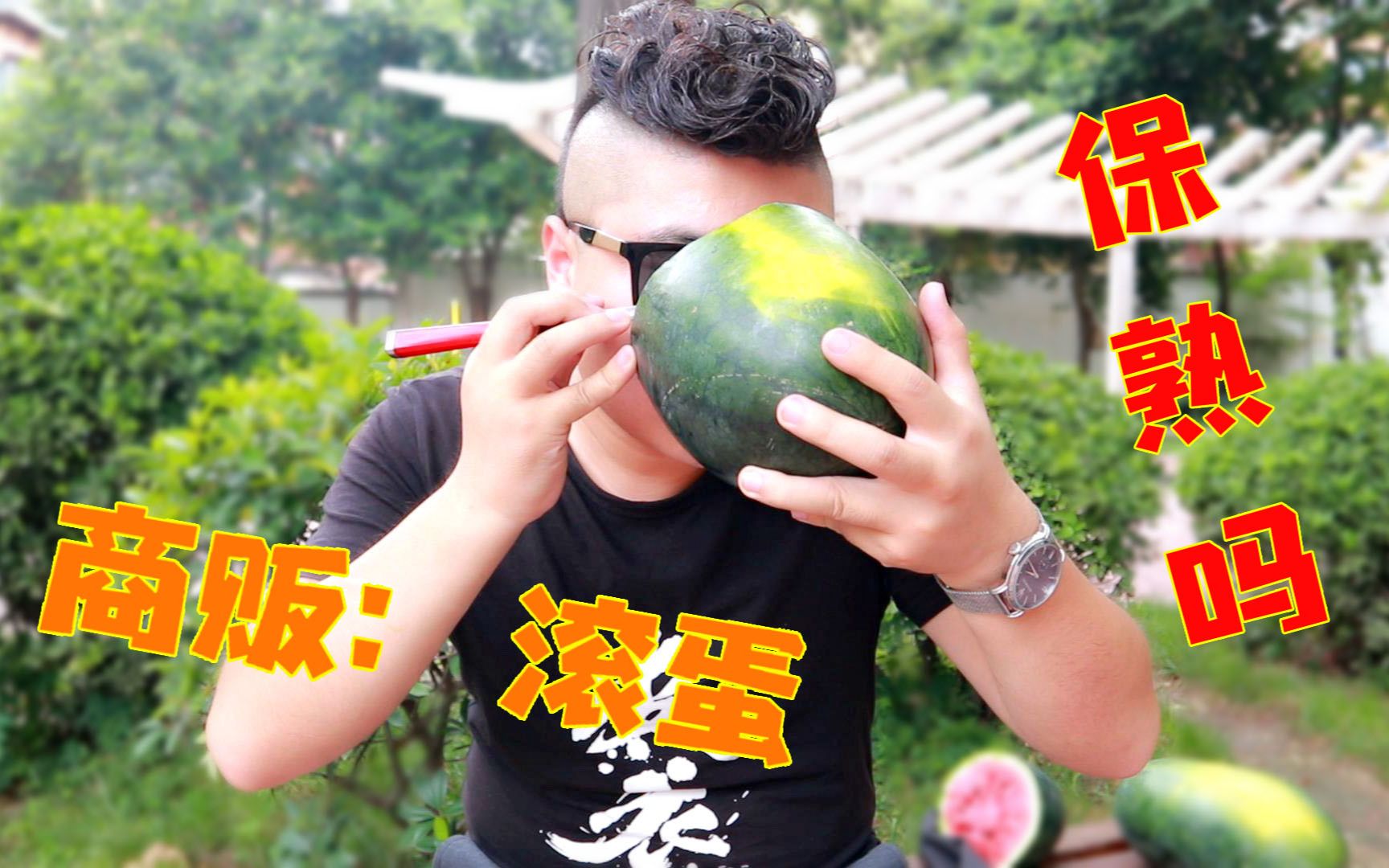 用孙红雷的语气买西瓜,商贩直接让我滚蛋,有点紧张啊