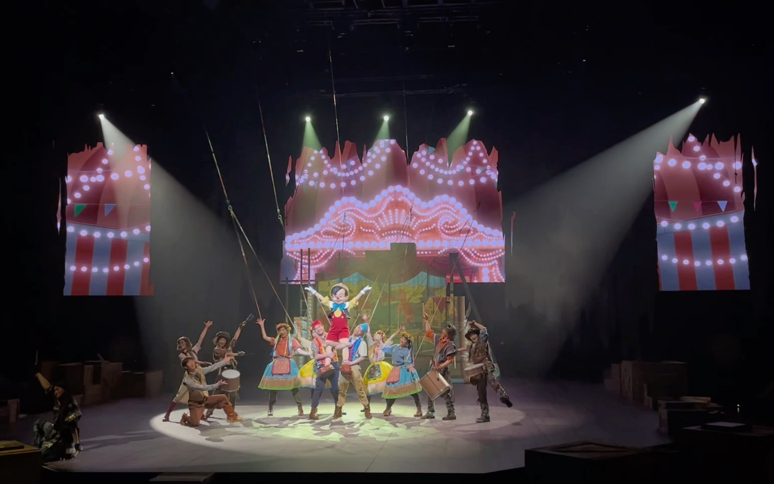 【上海迪士尼】节奏探险之旅中轴 20240603故事舞台新演出首演 花木兰