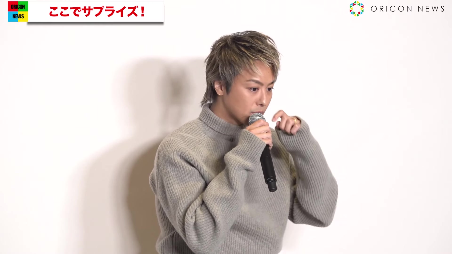 exiletakahiro用英语向生日惊喜道谢满脸笑容地表示很开心joemarrow