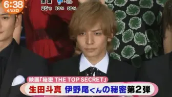 生田斗真 秘密the Top Secret 试写会 哔哩哔哩 Bilibili