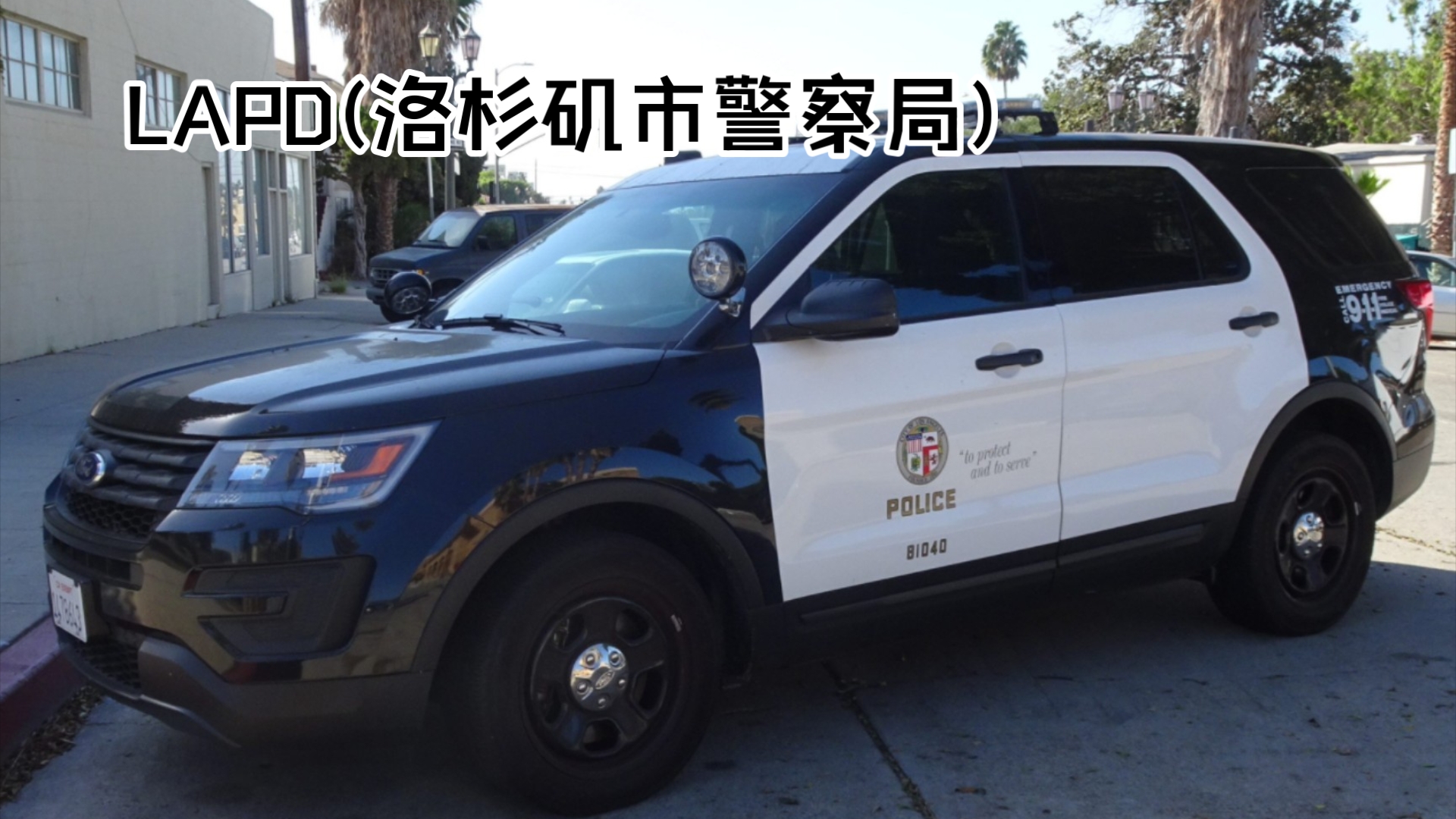 lapd洛杉矶市警察局