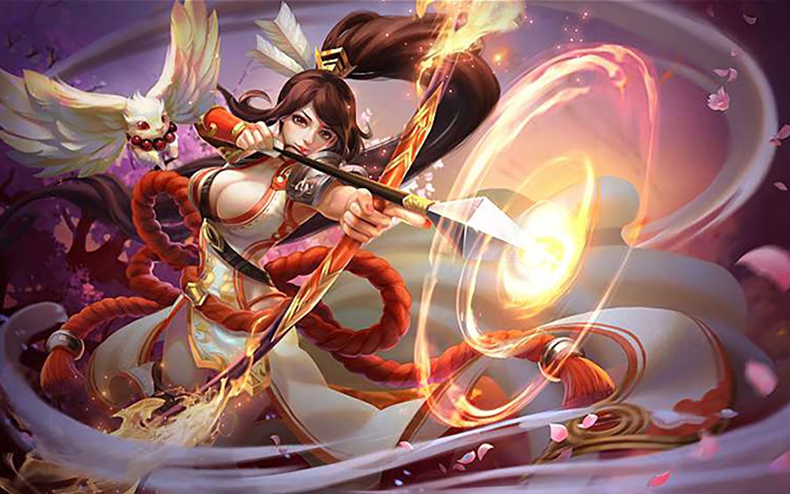 【梦三国】in霸官渡之《孙尚香》30kills尽力局!