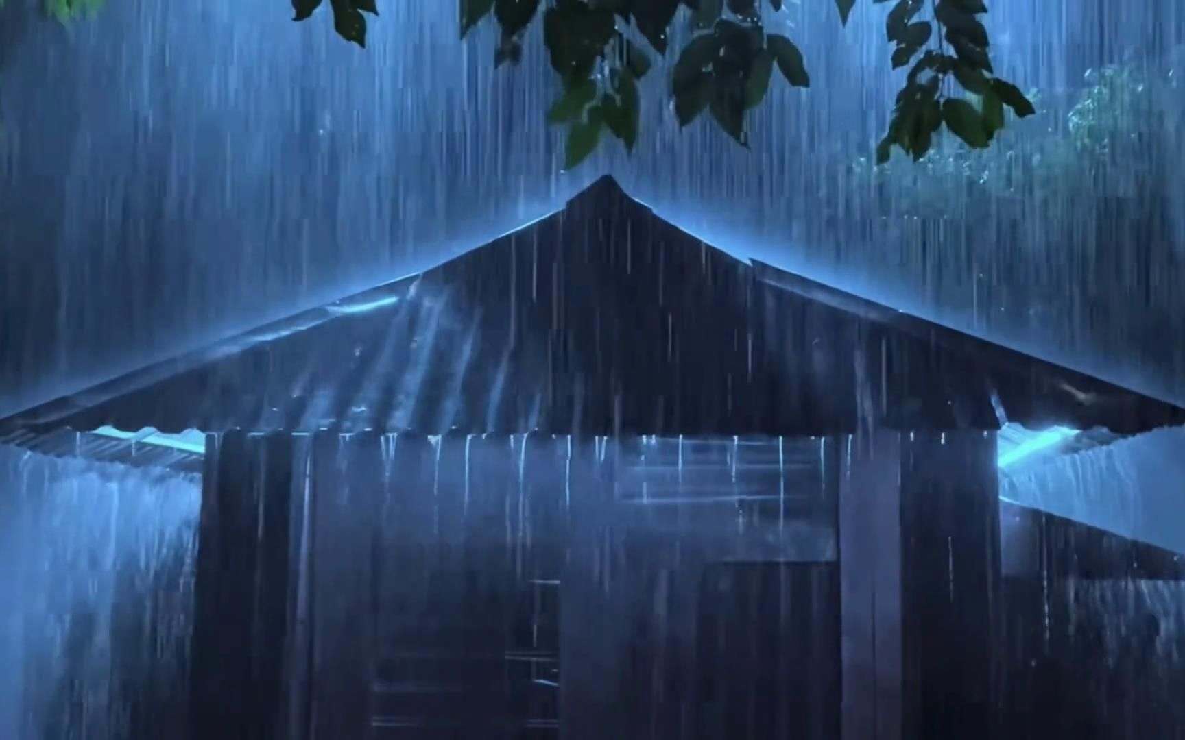 [图]最适合睡觉的雷雨声 · 深度睡眠，助眠雨声，90分钟雷雨声催眠。