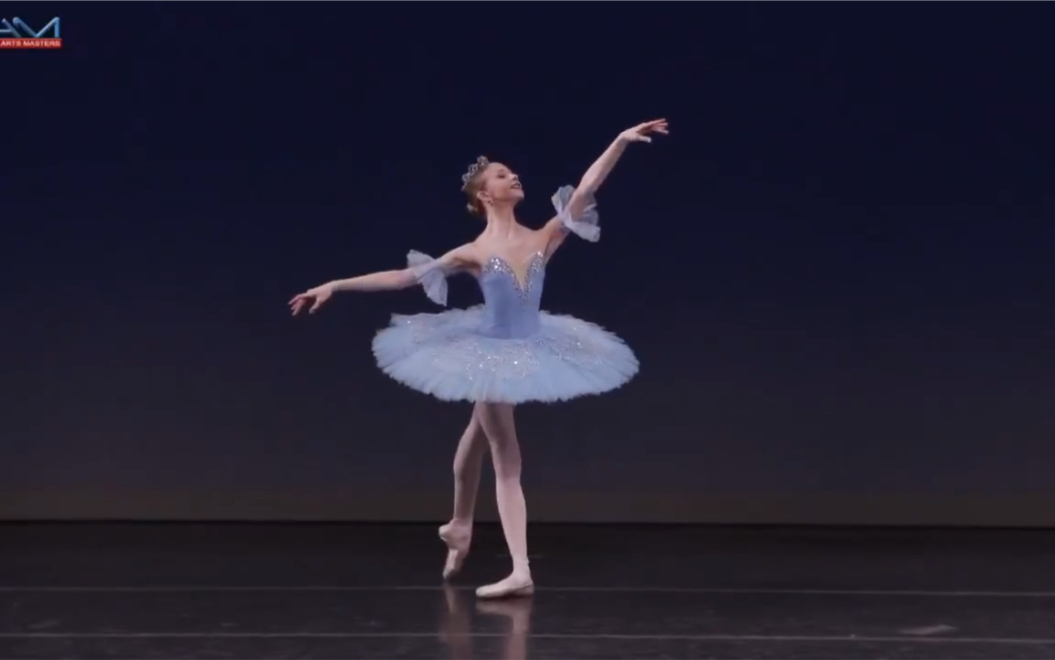 [图]【variation】芭蕾/2019/ YAGP/ 纽约决赛堂·吉诃德-Dulcinea变奏 / Ava Arbuckle（14岁）