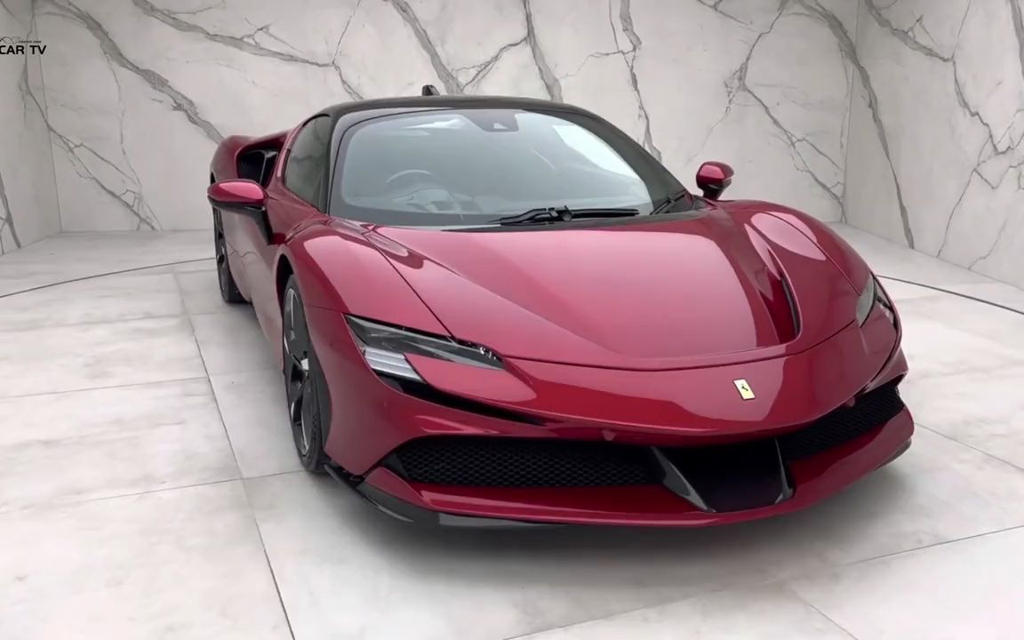 【汽车欣赏】2021款法拉利sf90 stradale高清展示
