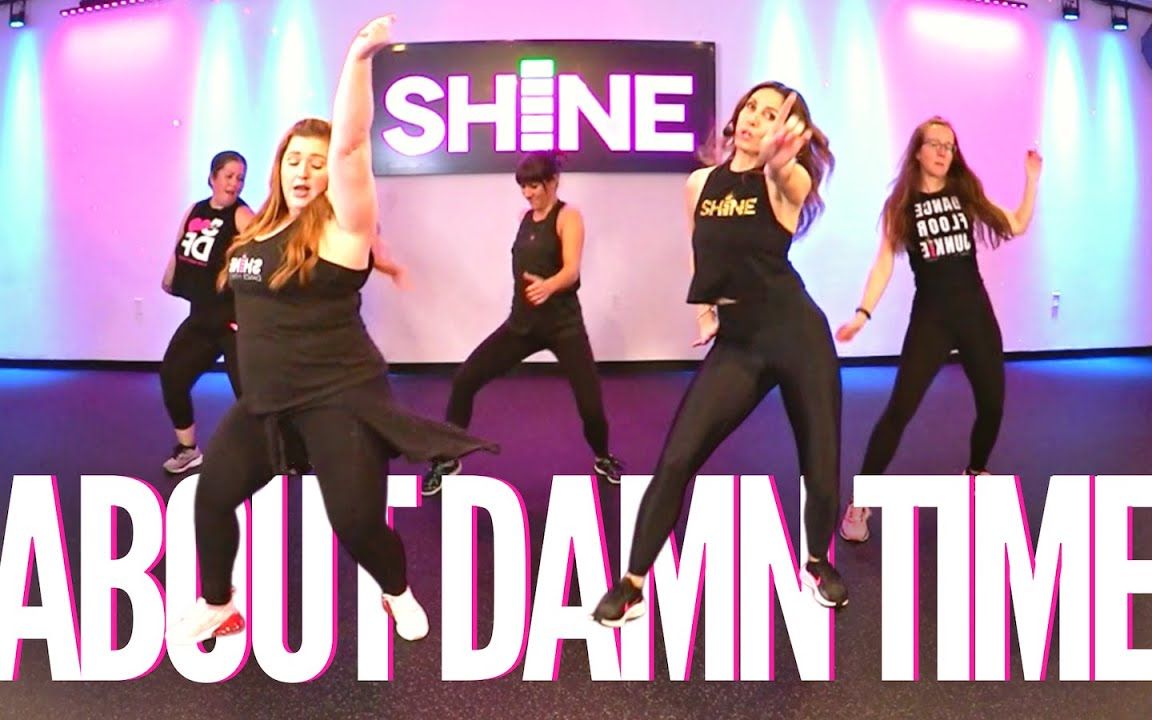 [图]About Damn Time by Lizzo _ SHiNE Dance Fitness Routine