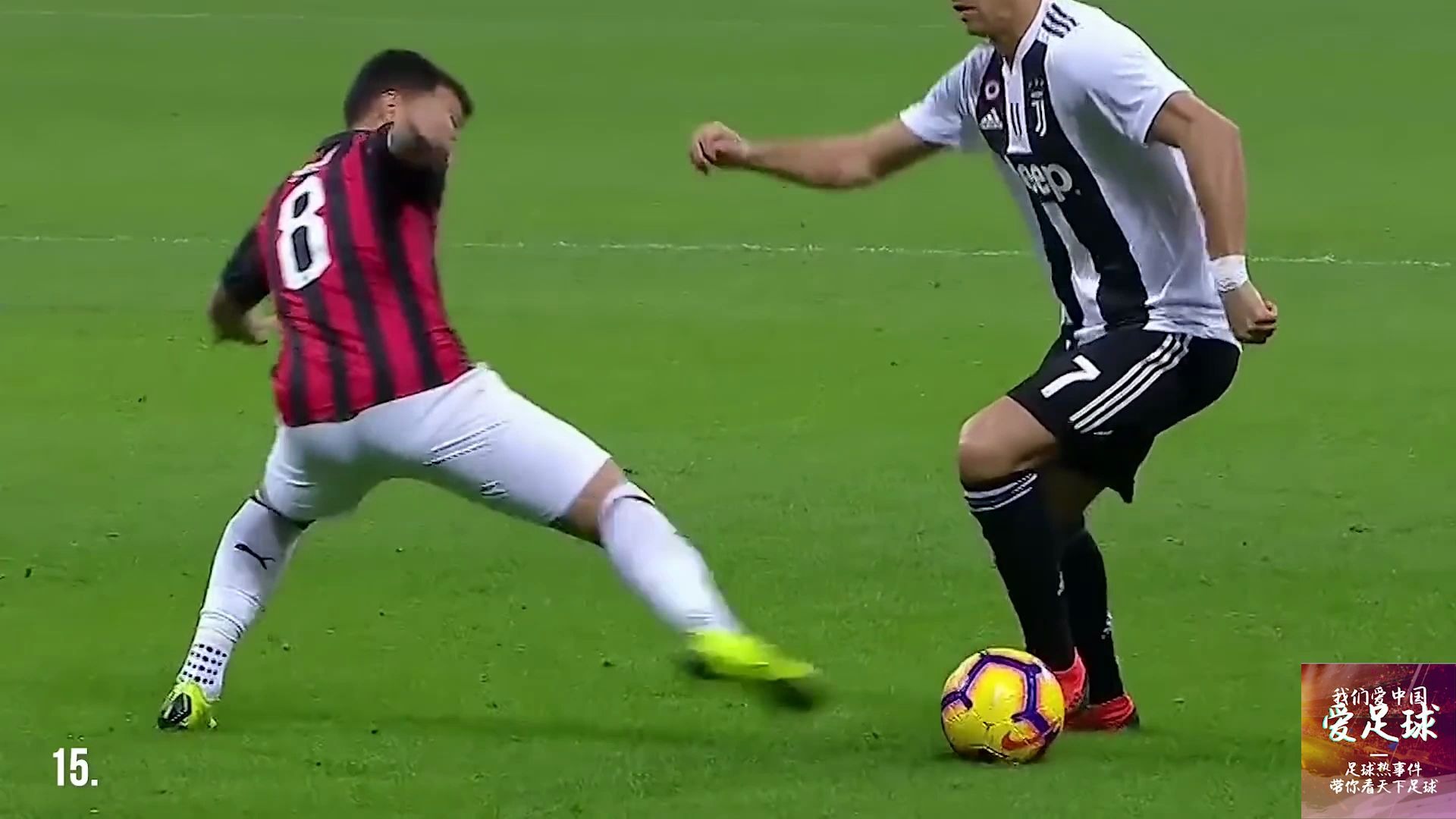 2019年国际足坛前100名传奇的足球过人技巧!看完热血沸腾!