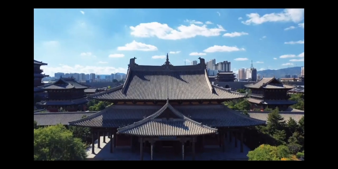 [图]大同古城内最低调寺院，令人惊叹不已的华严寺