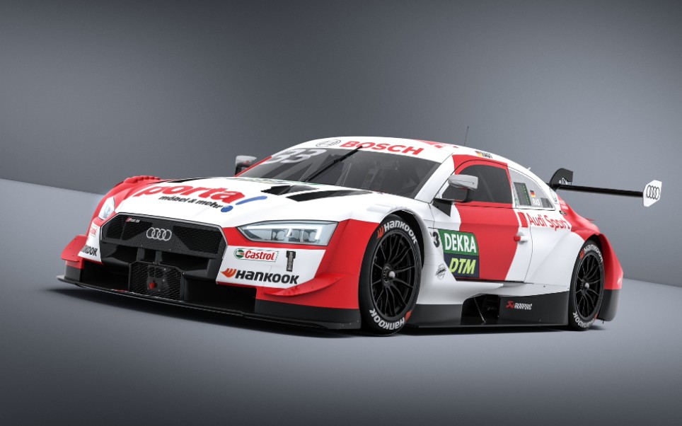 【最后的战车 - 2020奥迪rs5 dtm赛车】没有了老对手奔驰奥迪的陪伴