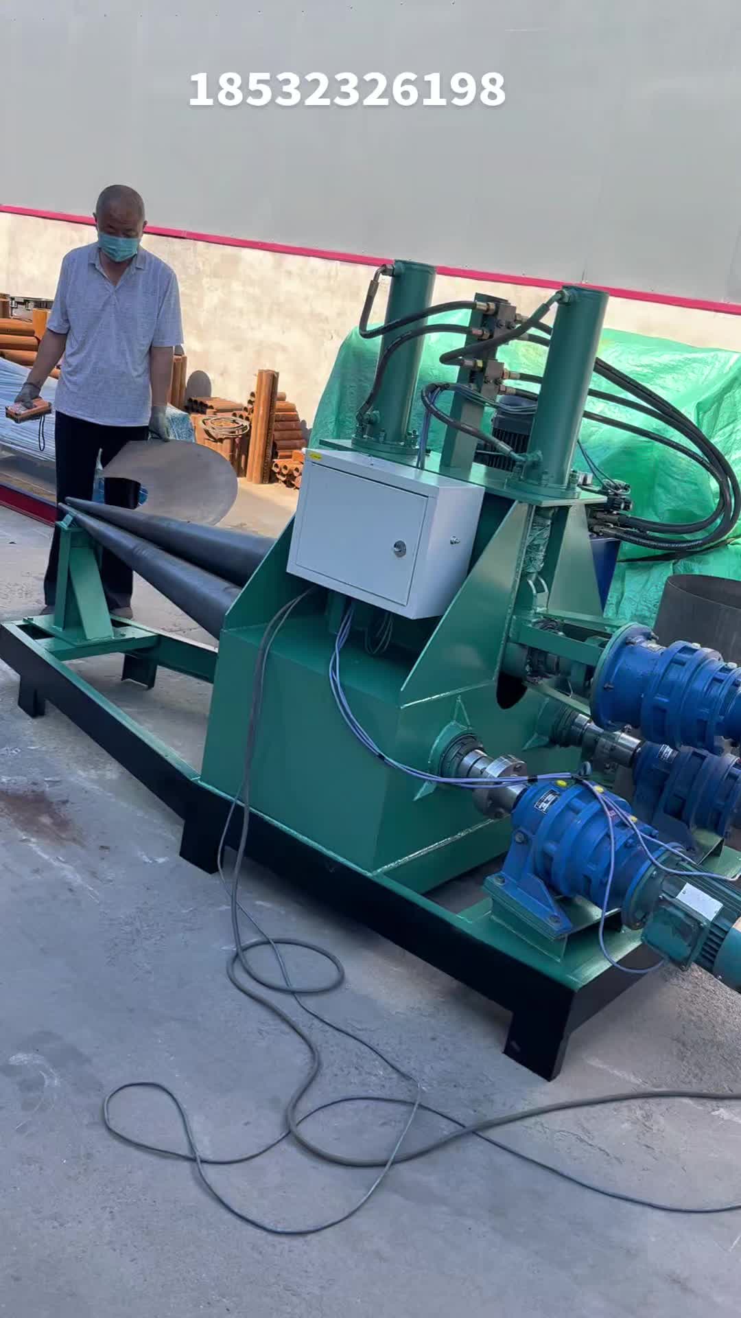 470151米液压锥形卷板机