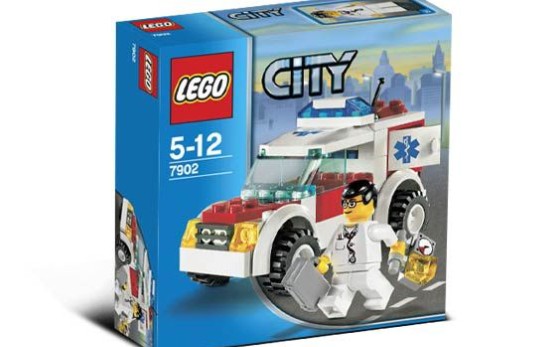 乐高城市7902医生的车速组评测