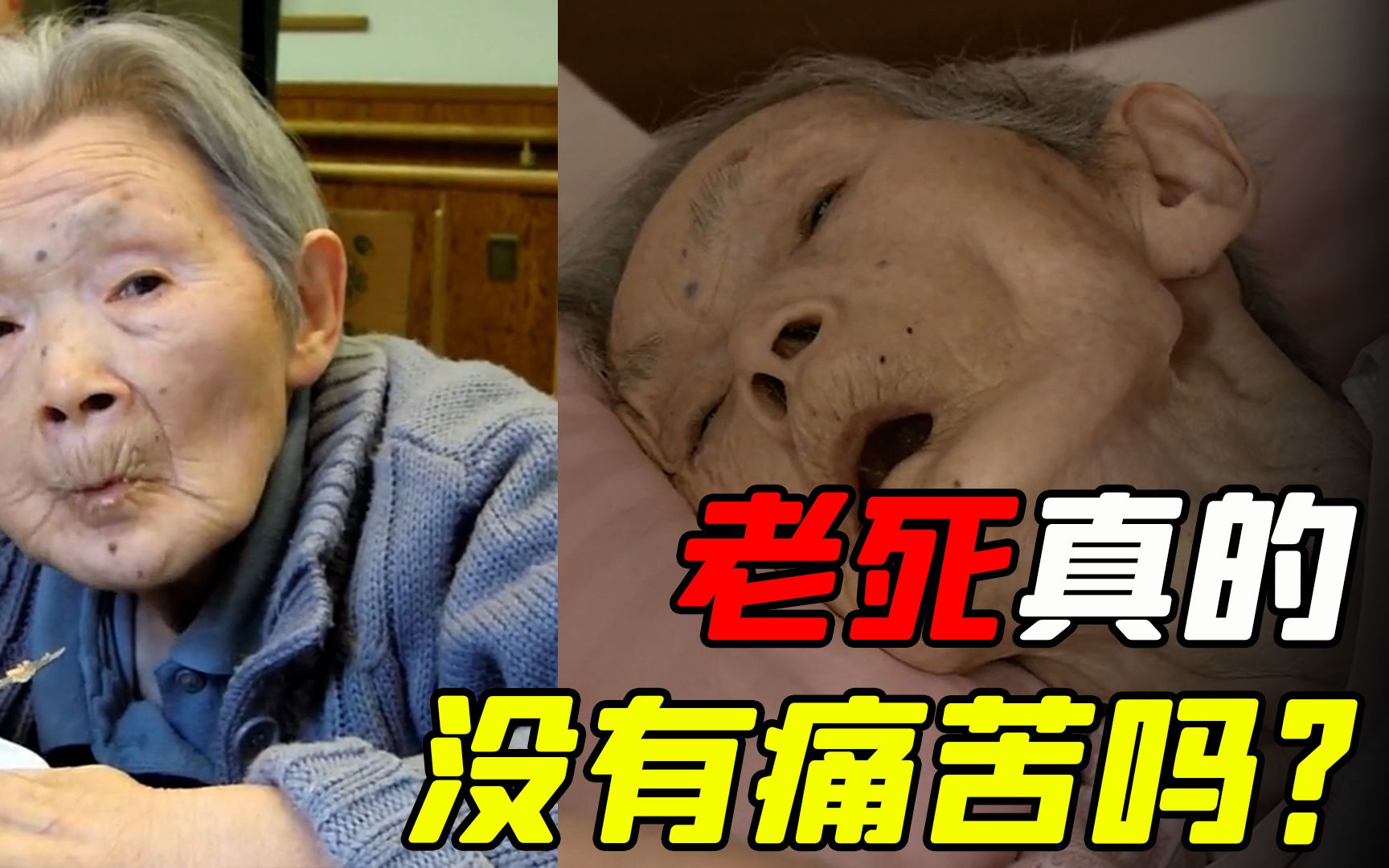 老死真的没有痛苦吗?