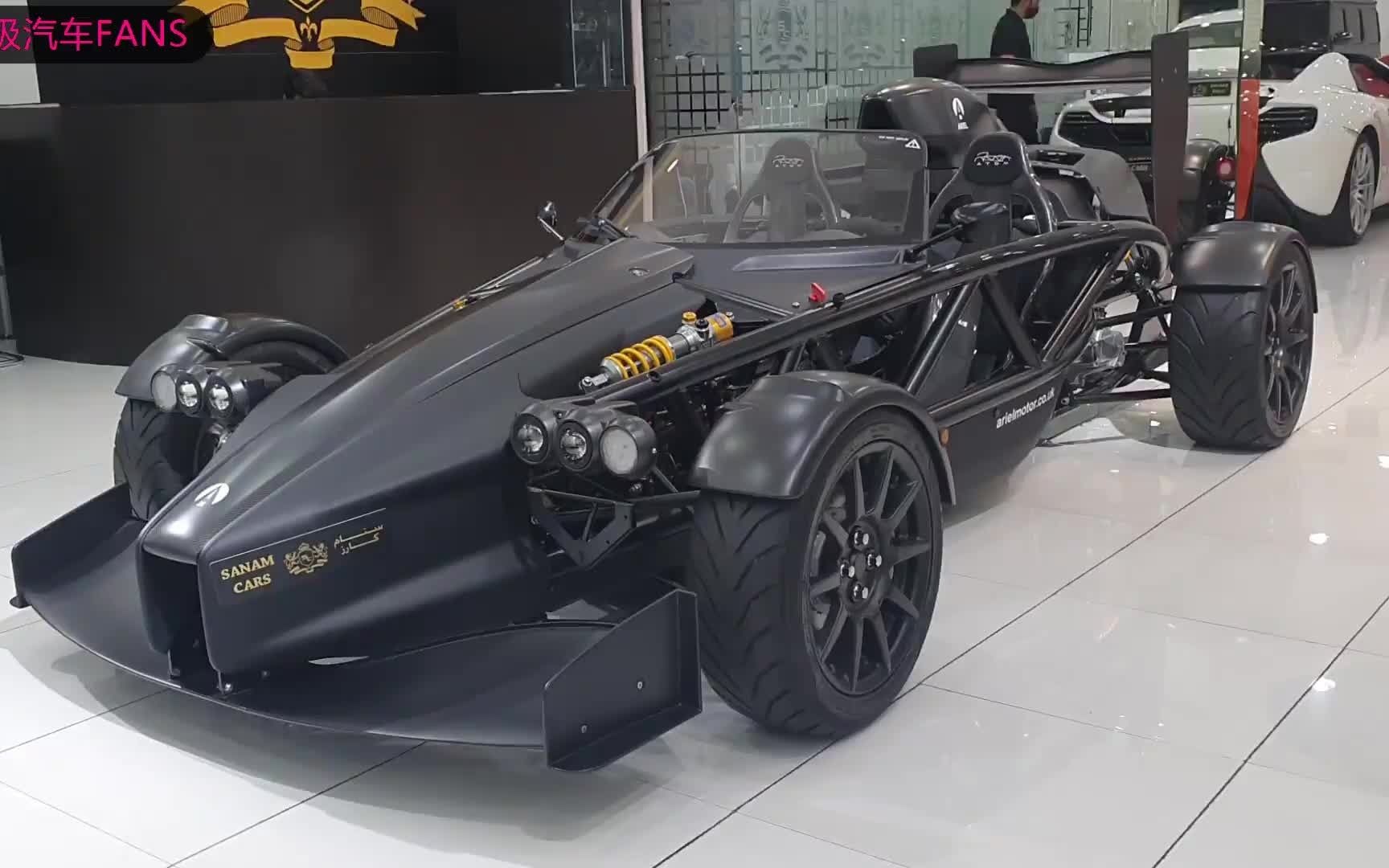 搭载本田思域Type R发动机的赛车:Ariel Atom 4只为赛道而生哔哩哔哩bilibili