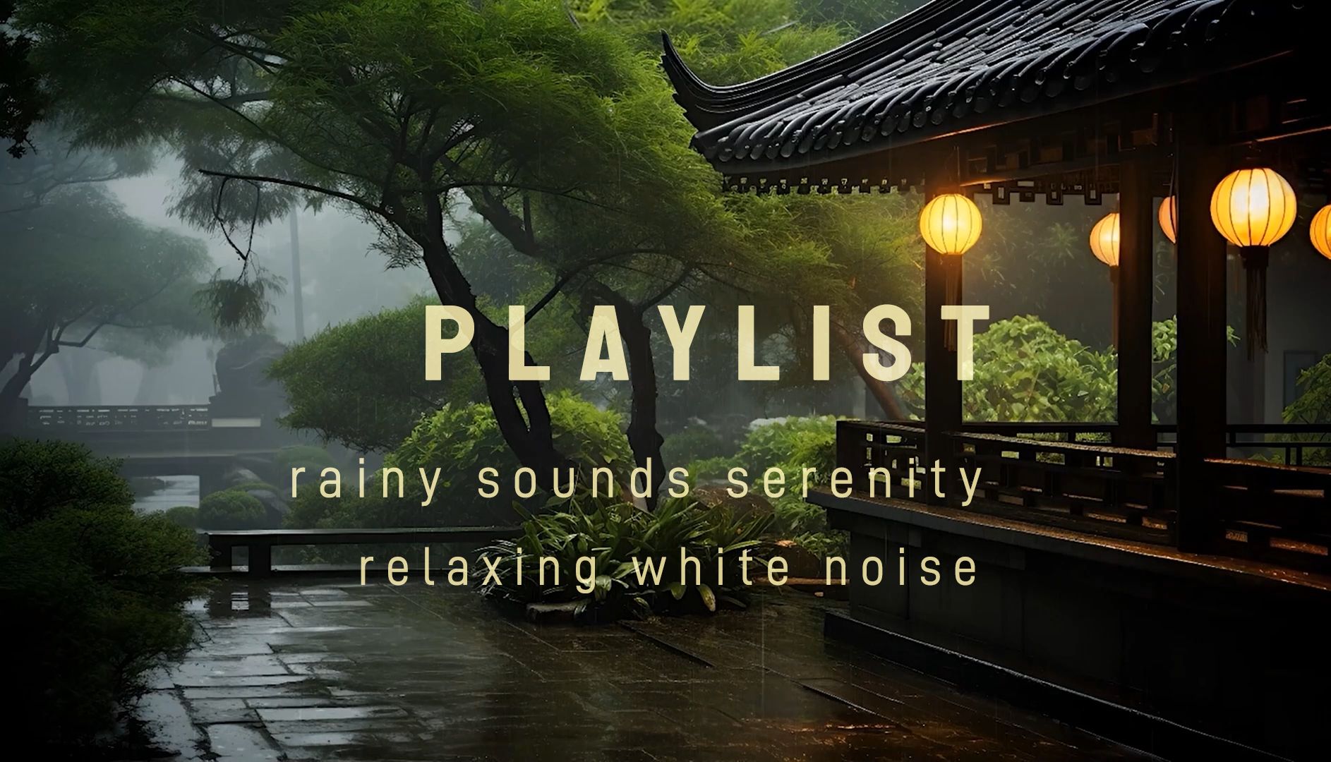 [图]playlist·古风｜庭前细雨｜“夜深风竹敲秋韵 万叶千声皆是恨”