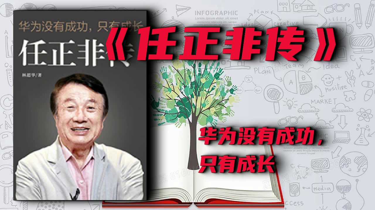 [图]【有声书】任正非传：华为没有成功，只有成长