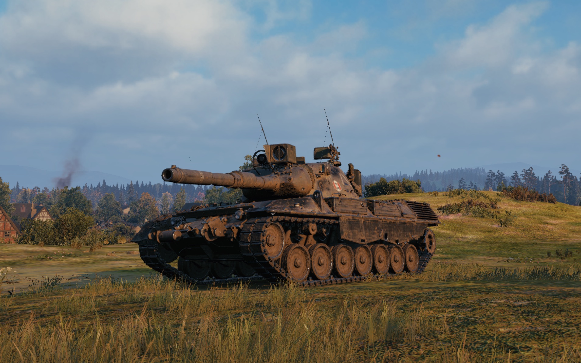 豹1-幸运之星 7杀7.6k伤害 坦克世界_坦克世界