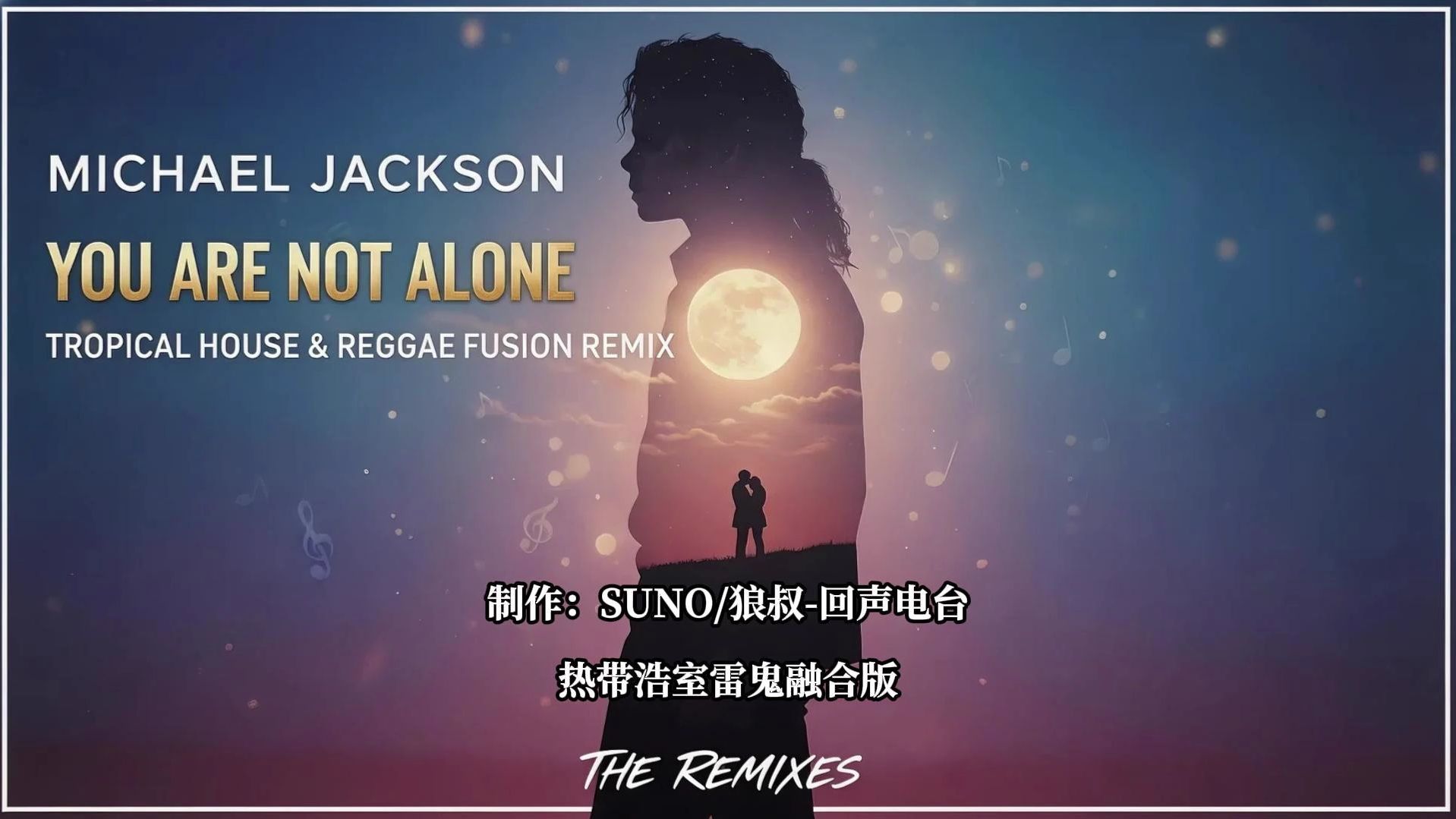 [AI翻唱]迈克尔杰克逊《You Are Not Alone》浩室雷鬼版
