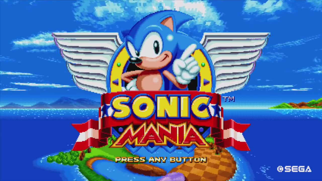 [图][PS4游戏通关视频] 索尼克：狂欢 Sonic Mania 100%