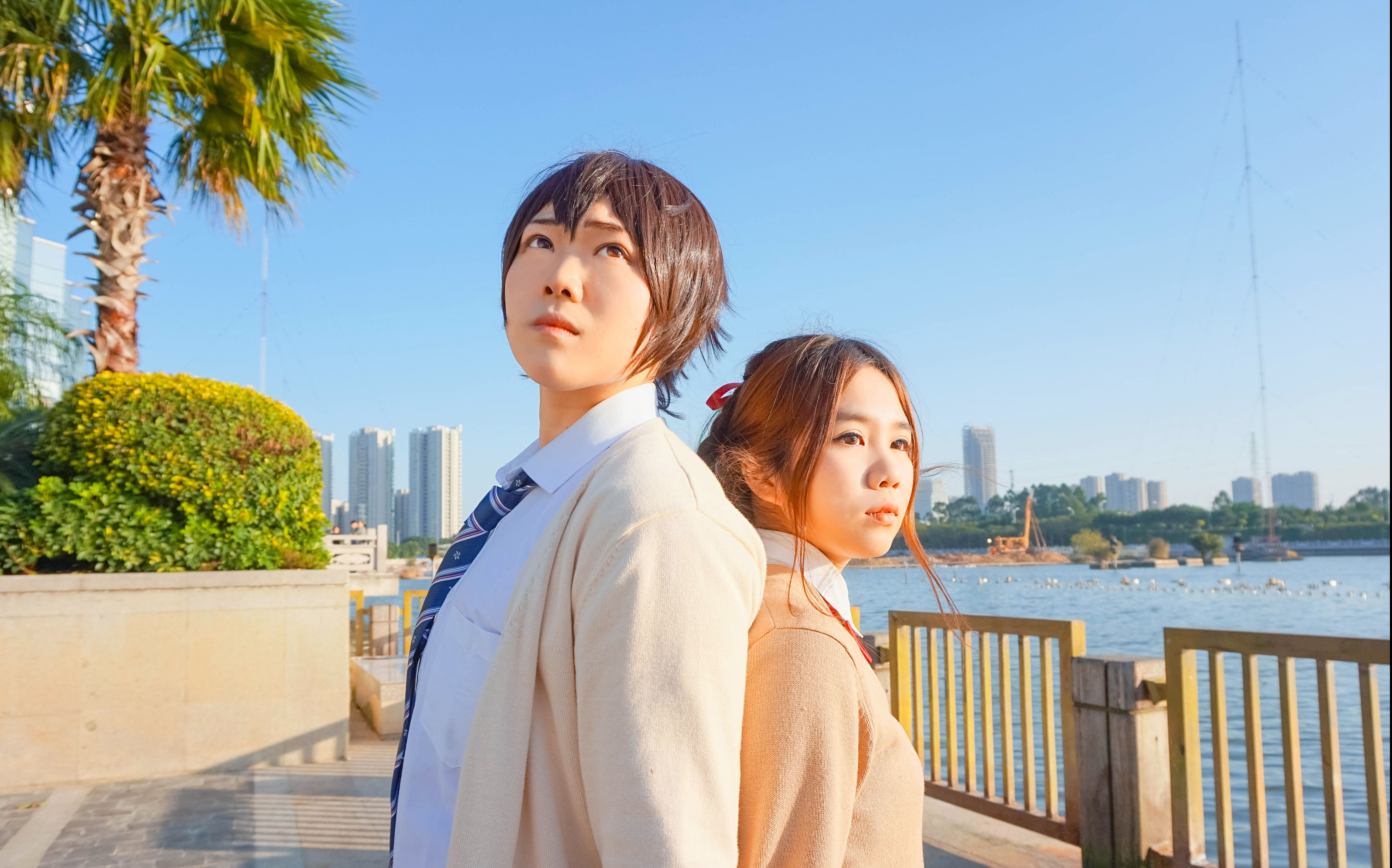 【游埃xc酱】夕阳下的前前前世 45秒彩蛋_哔哩哔哩_bilibili