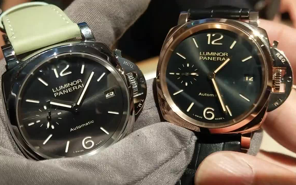 【SIHH2018 超值精选】真正的小沛来了 沛纳海 Luminor Due 38mm腕表哔哩哔哩bilibili