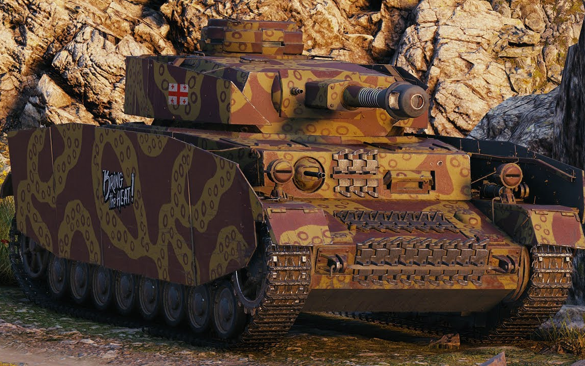 坦克世界 粗和长哪种更好? 4号h型 - 6杀 3千8伤害 [湖边的角逐]_哔哩