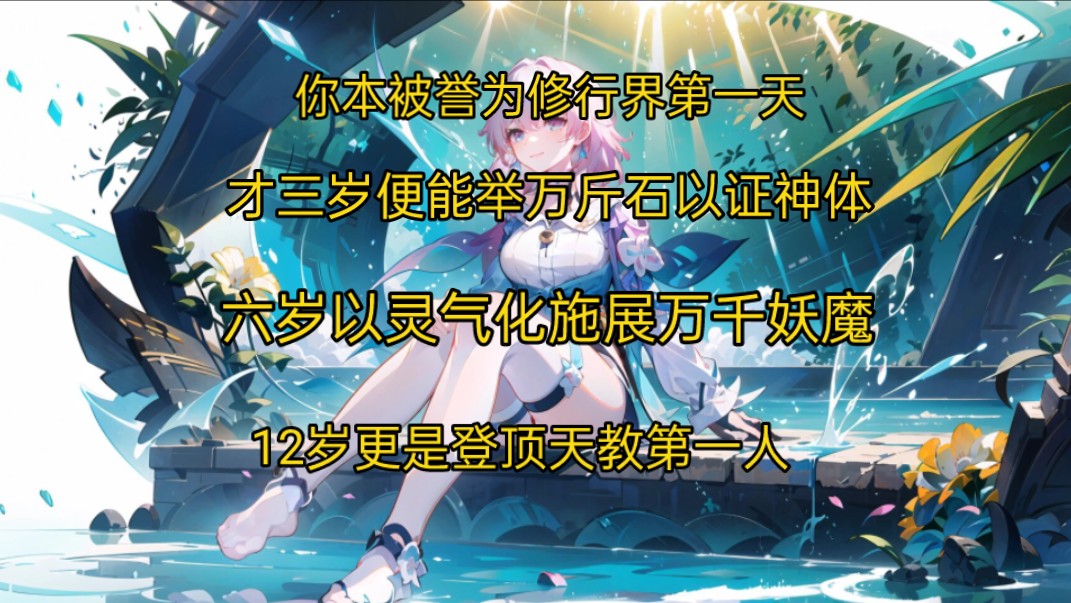 你本被誉为修行界第一天,才三岁便能举万斤石以证神体,六岁以灵气化施展万千妖魔,12岁更是登顶天教第一人……哔哩哔哩bilibili
