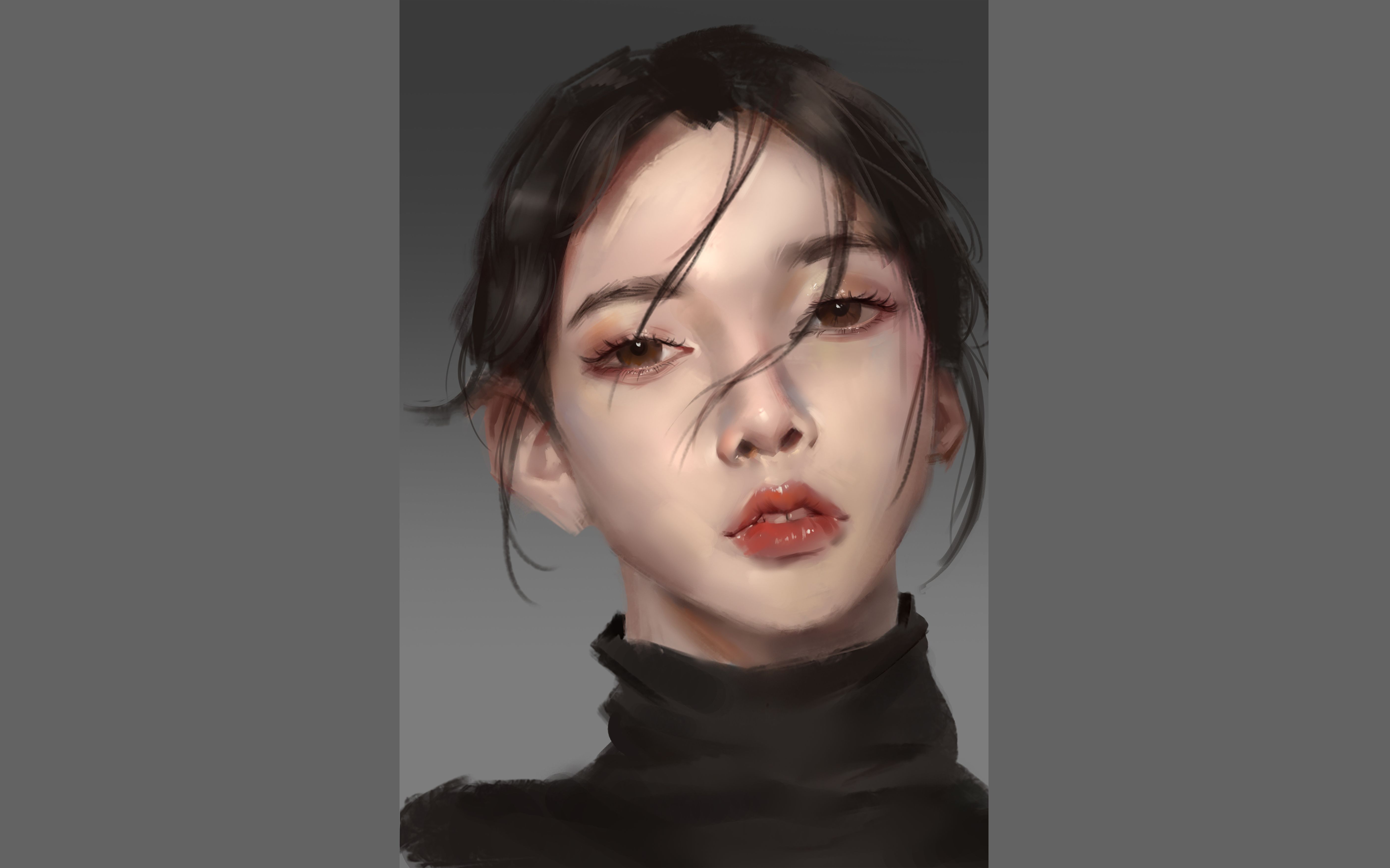 【板绘】这些厚涂的技巧教你画美女头像,这些干货知识点你一定要知道!