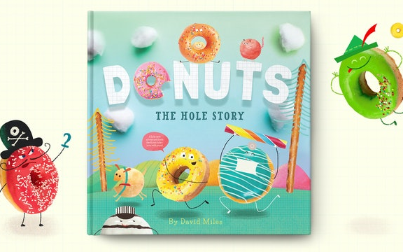 [图]【高品质英文绘本动画】Donuts-the-hole-story