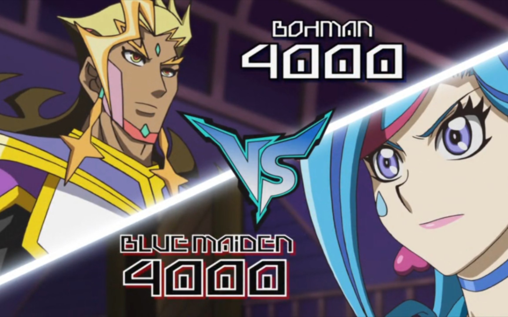 【游戏王vrains】90-1 次时代的创造者 blue maiden vs 鲍曼