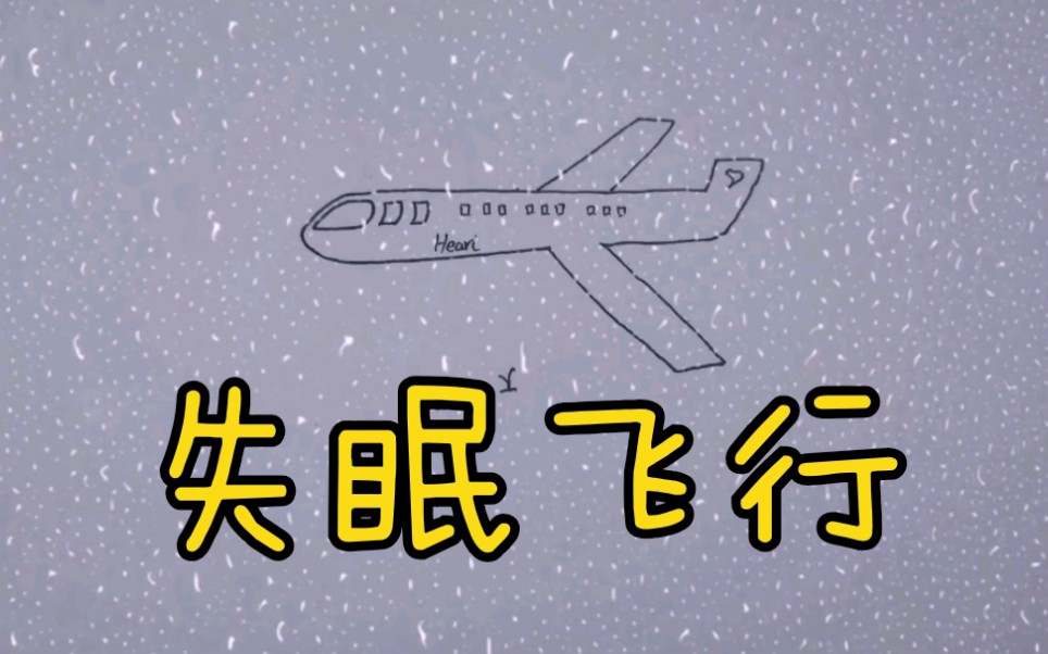 《给生活加上bgm》2,失眠飞行