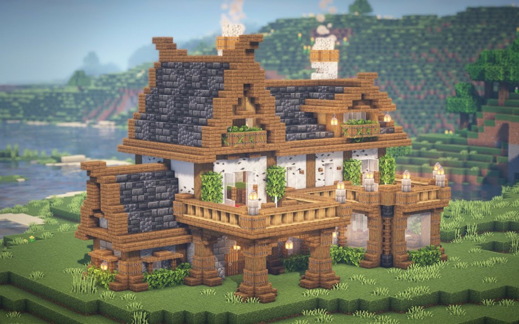【建筑教程】中世纪双层小屋