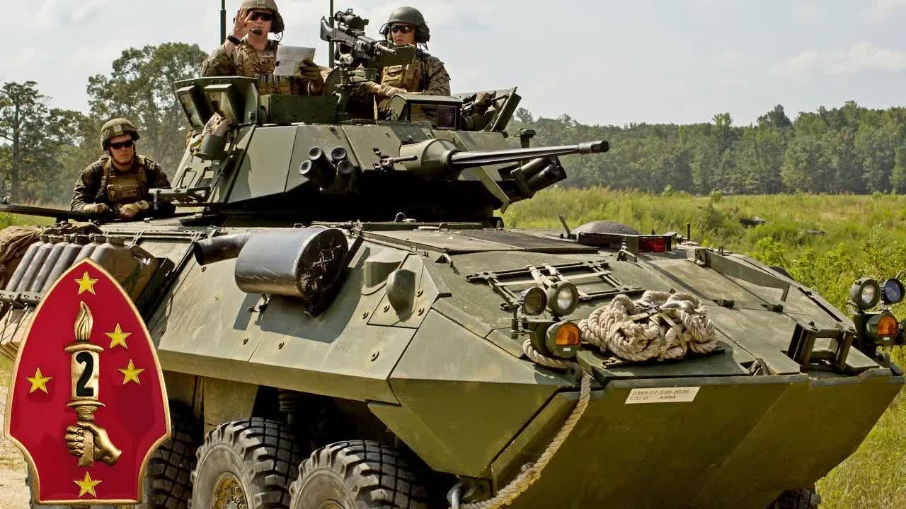 lav-25轻型装甲车:美国海军陆战队侦察营训练