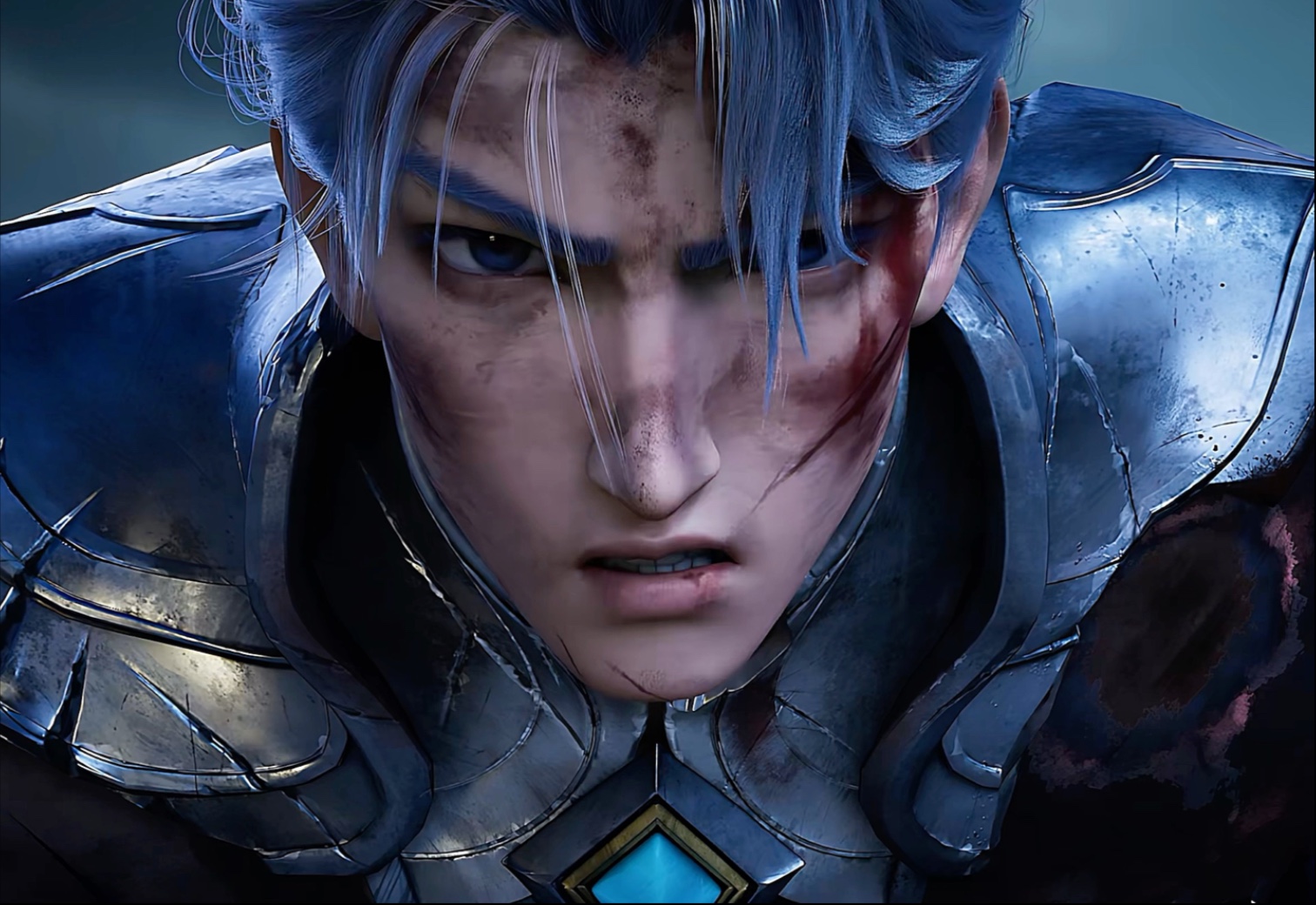 战损版铠是真滴帅～斩女还斩男～#王者 #王者荣耀铠动画剧集开播