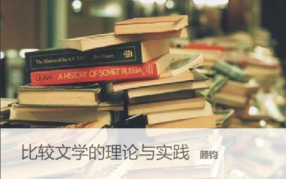 [图]【中国语言文学】北京外国语大学 比较文学的理论与实践  主讲-顾钧 【全28讲】