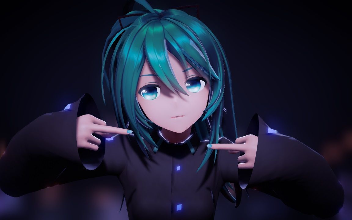 [图]【MMD】Shadow Shadow【YYB式初音ミク】【4K】【搬运】