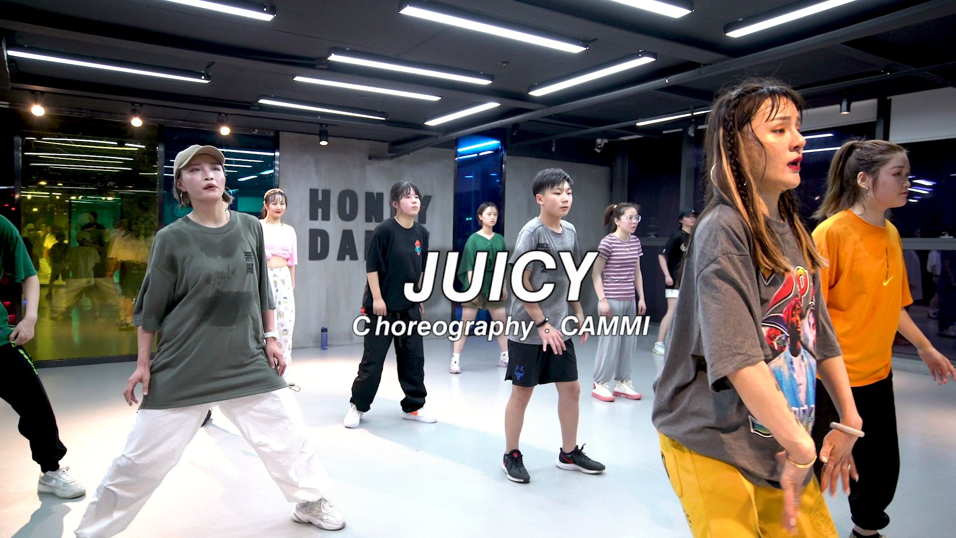 【HONEY】Cammi老师超帅编舞《JUICY》舞蹈哔哩哔哩bilibili