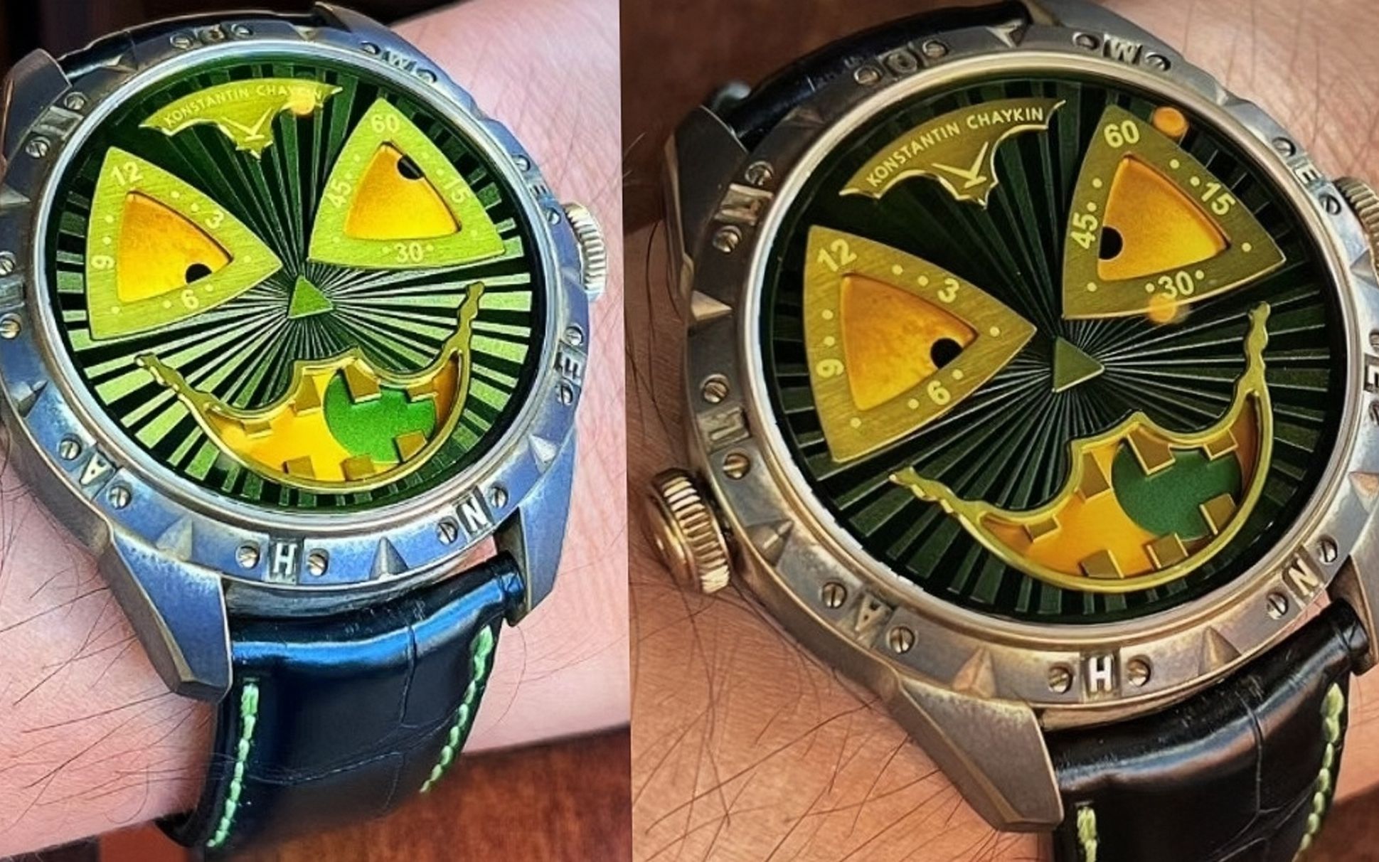 "小丑手表"表情包一次看个够!konstantinchaykin俄罗斯小丑手表