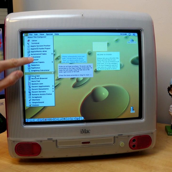 The Prototype TOUCHSCREEN iMac… From 1999