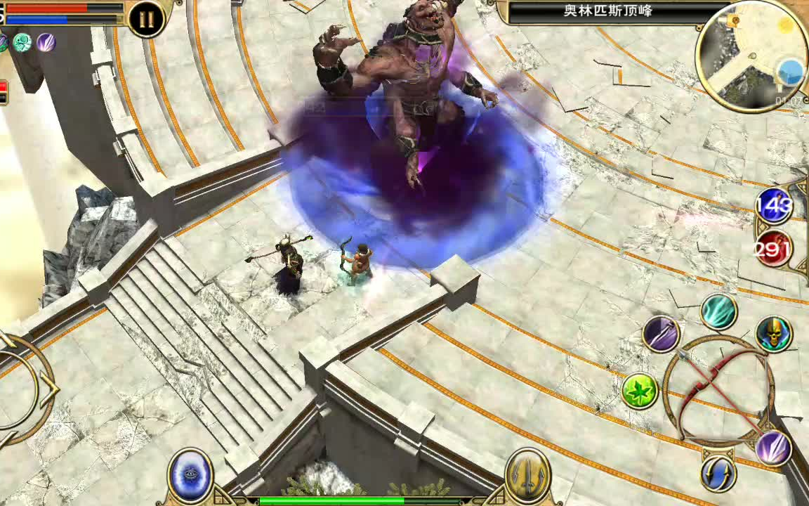 【泰坦之旅】最终boss:提丰(简单)_哔哩哔哩_bilibili