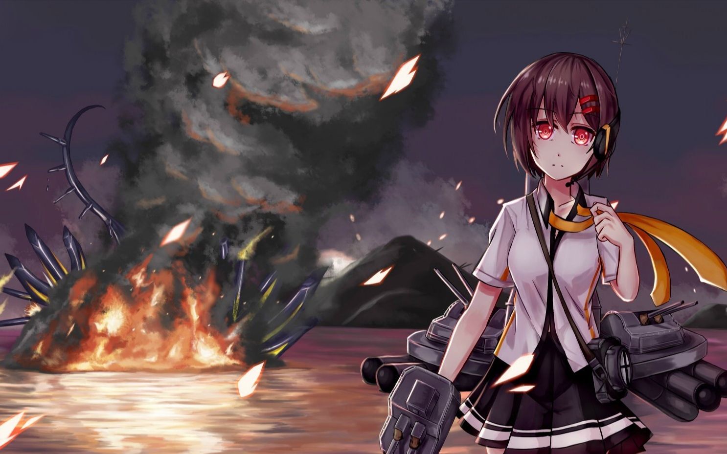【战舰少女r】ignition warship [绫波应援] 永远的所罗门鬼神_哔哩