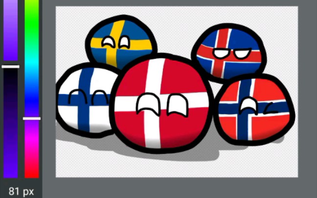 【波兰球】 绘画过程#3 北欧的圣诞_哔哩哔哩 (゜-゜)つロ 干杯~-bili