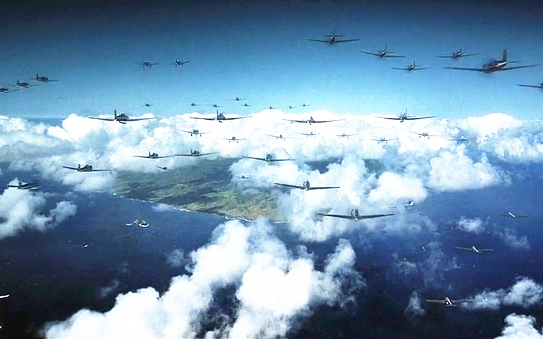 日本飞机偷袭珍珠港,此刻美国兵还在睡觉