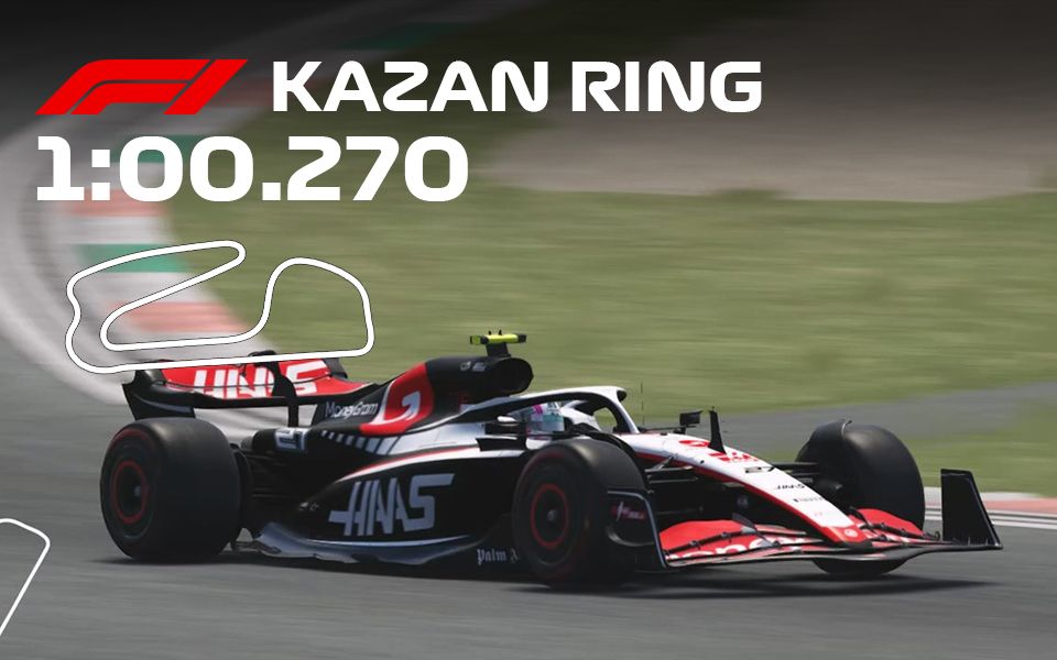 疑似哈斯f1 2023新車俄羅斯kazanring canyon私測