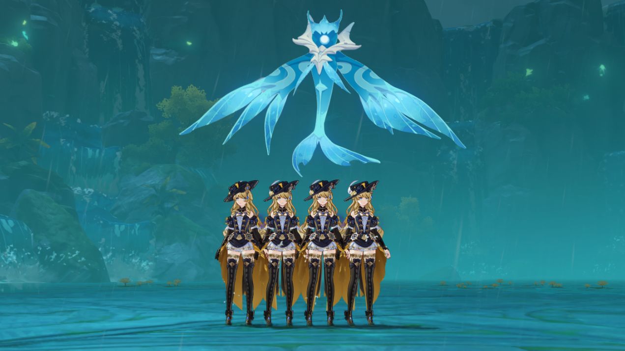 【原神】纯水精灵:大姐,你这拿的是伞弹枪还是霰弹枪啊