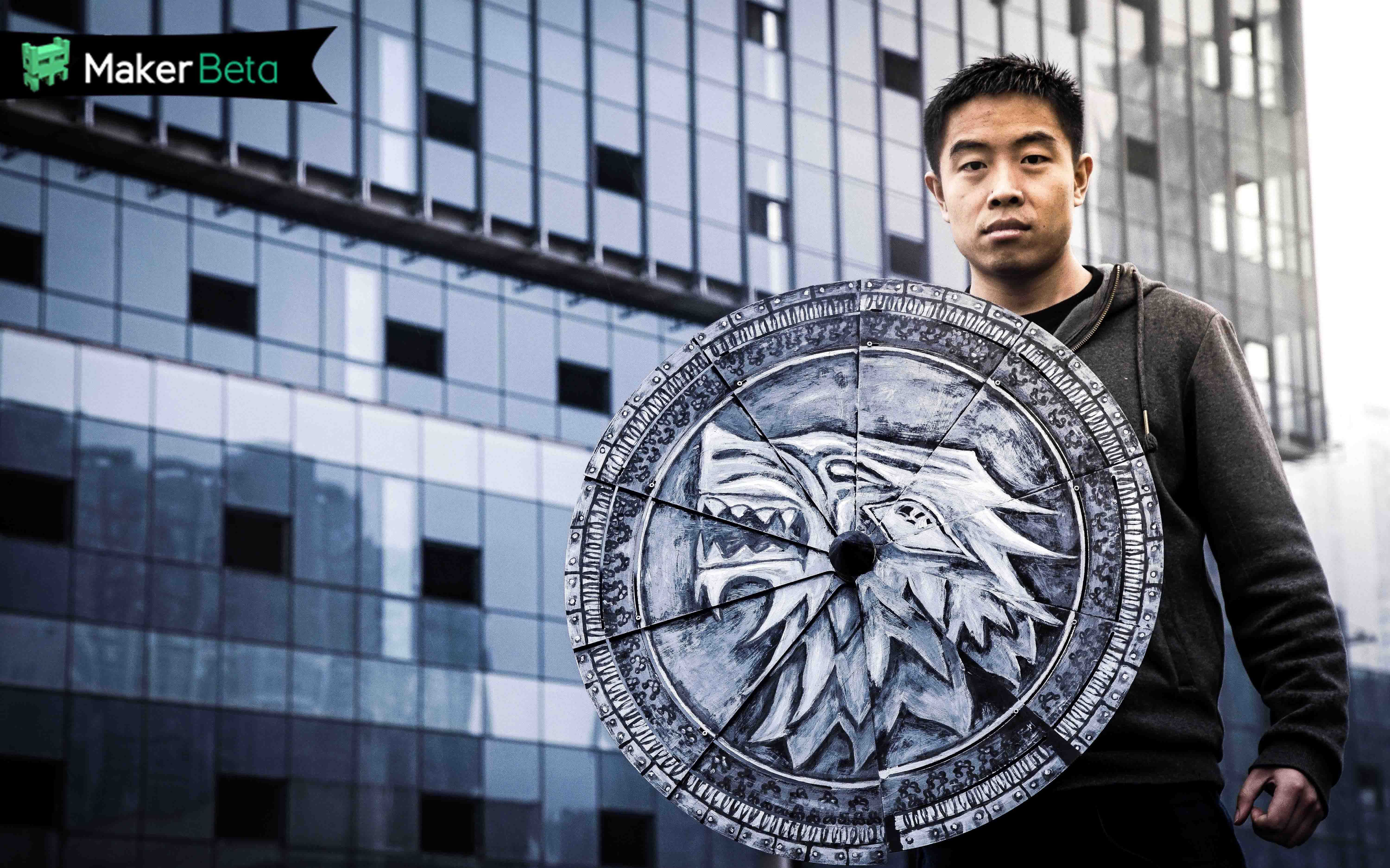 制作 美国队长 磁力盾牌