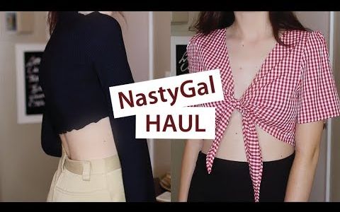 【lindseyrem】秋季购物分享  NastyGal 试穿报告!哔哩哔哩bilibili