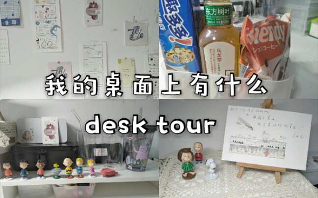 desk tour / 我的桌子上有什么 / 书桌分享 /收纳大法哔哩哔哩bilibili