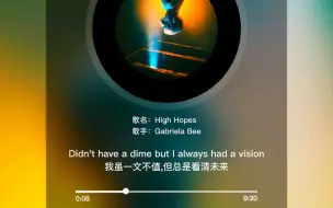 下载视频: High Hopes 欧美音乐 英文歌