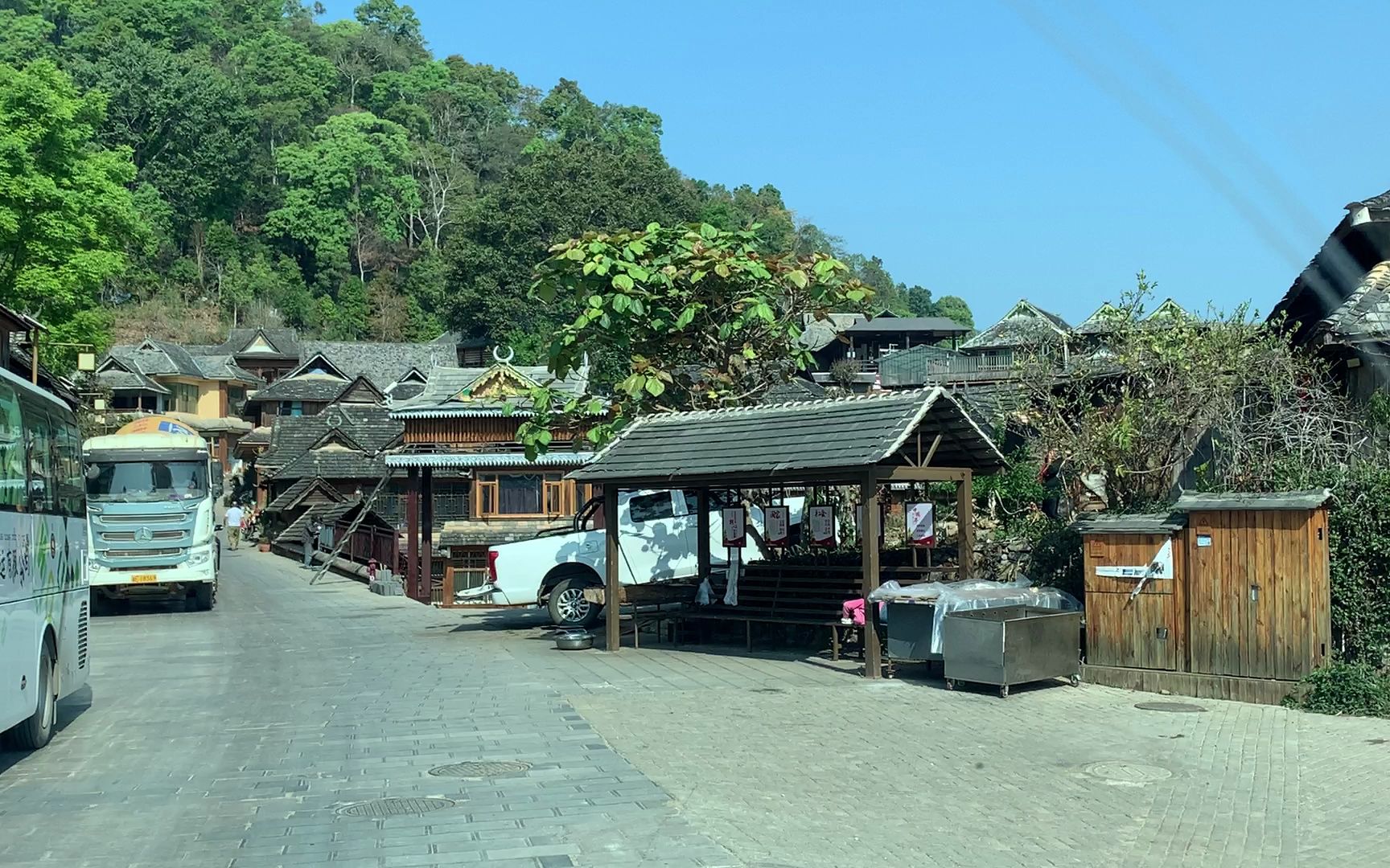 普洱澜沧景迈大寨布朗族古寨,古香古色,茶韵幽香透人心脾